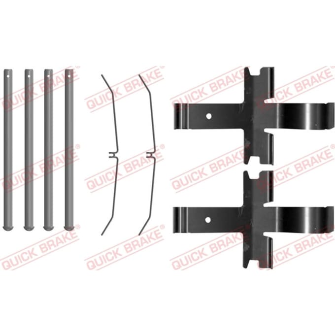 Toebehorenset, schijfremblok QUICK BRAKE 109-0081