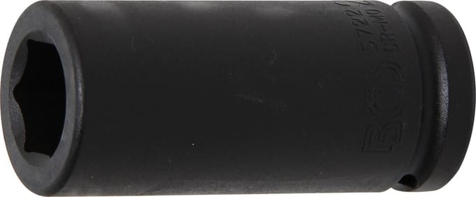BGS Kracht dopsleuteldop zeskant, diep 3/4 22 mm