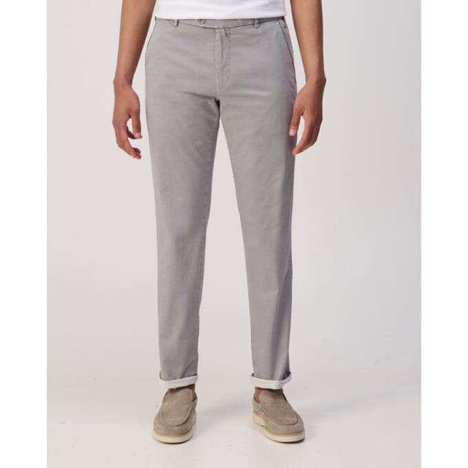 Meyer Broek New York Fine Pima Cotton Satin Kapok Subtle Texture Pattern Licht Grijs / male
