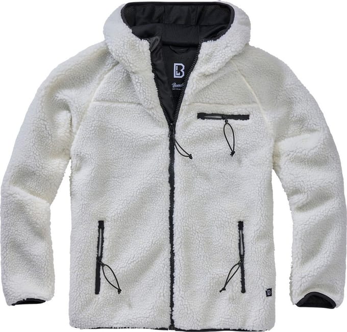 Brandit - Teddyfleece Worker Jacket - 5XL - Wit