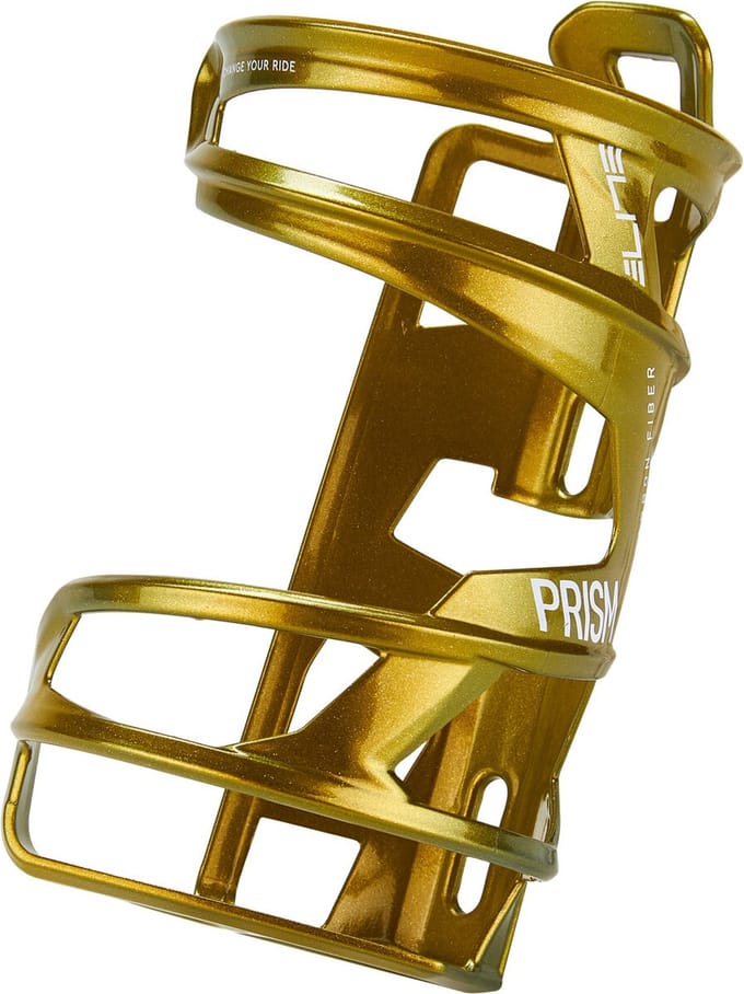Elite Carbon Prims Linker Bidonhouder Goud