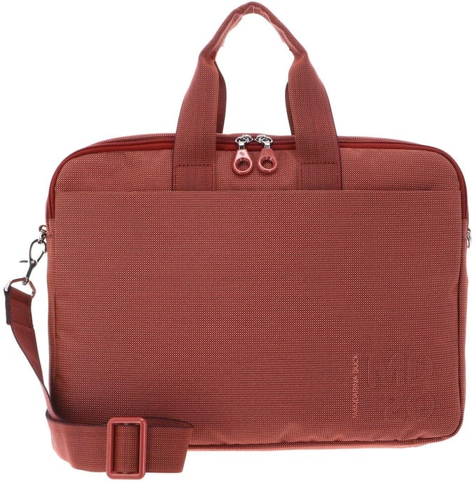 MANDARINA DUCK business tas met laptopvak MD20 Briefcase Pecan Nut lichtrood