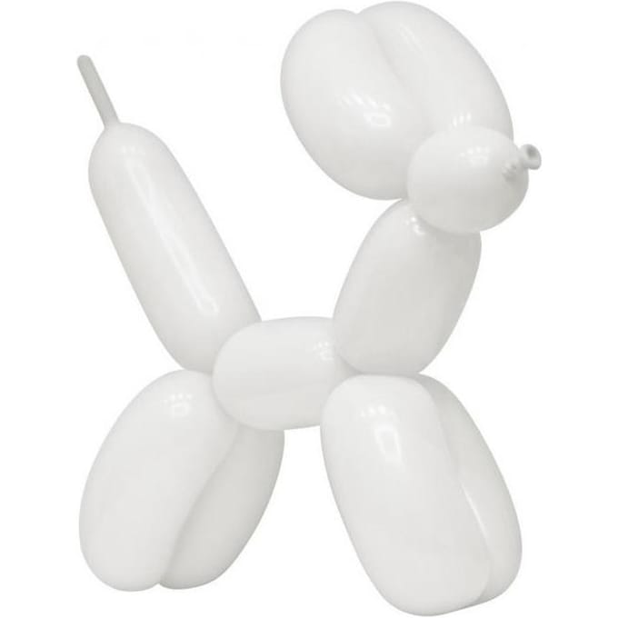 Ballons D4 - Tubes Italiens Blancs 01/ 100 Pcs.
