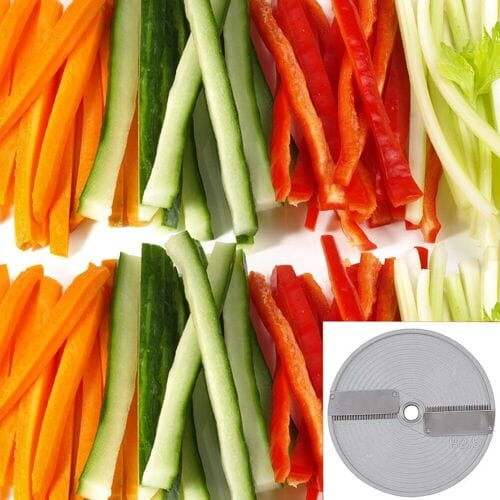 GGM Gastro Schneidescheibe für Gemüseschenider GSA5 - Stäbchen - 3x3mm Zilver