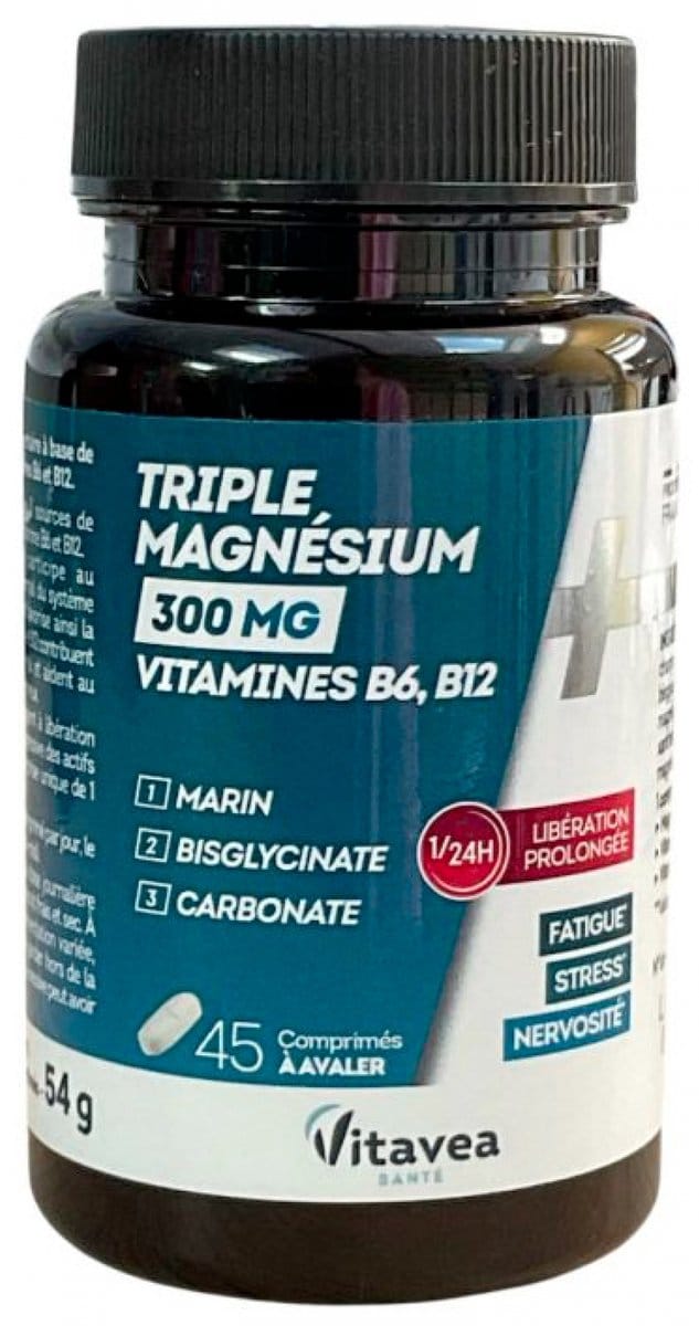 Vitavea Triple Magnésium 300 mg 45 tabletten