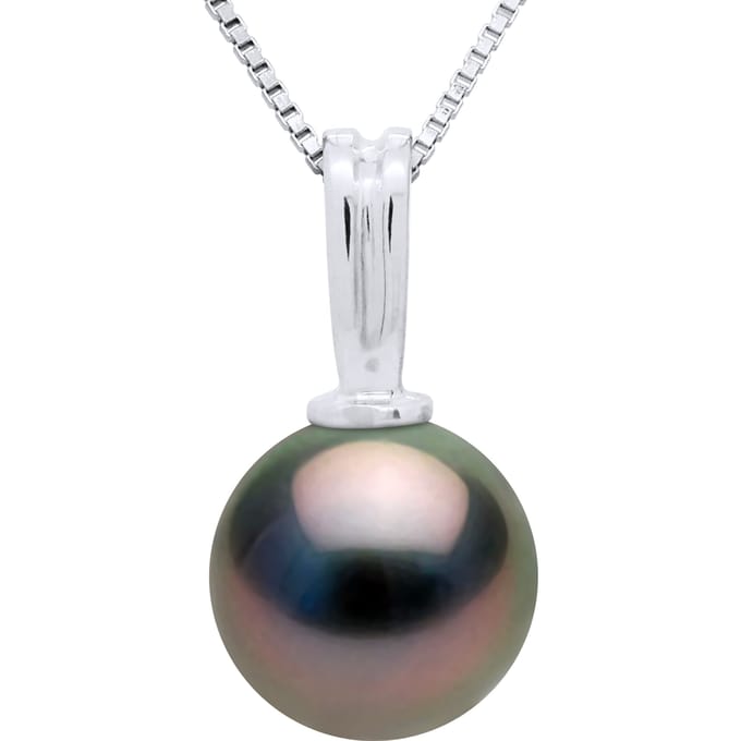 Grote Bail hanger Tahitian Pearl Ronde 10-11mm
