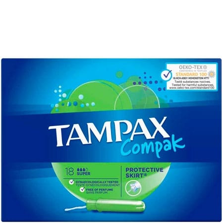 Tampax Compak Super Tampons - 18 stuks