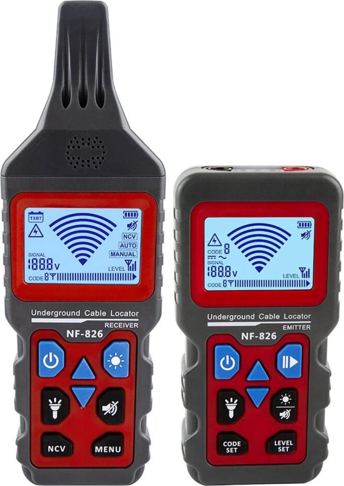 Happyment Kabelzoeker - Kabeltester - Kabeldetector - Wire Tracker - Kabel Tracer - Multidetector- Toongenerator
