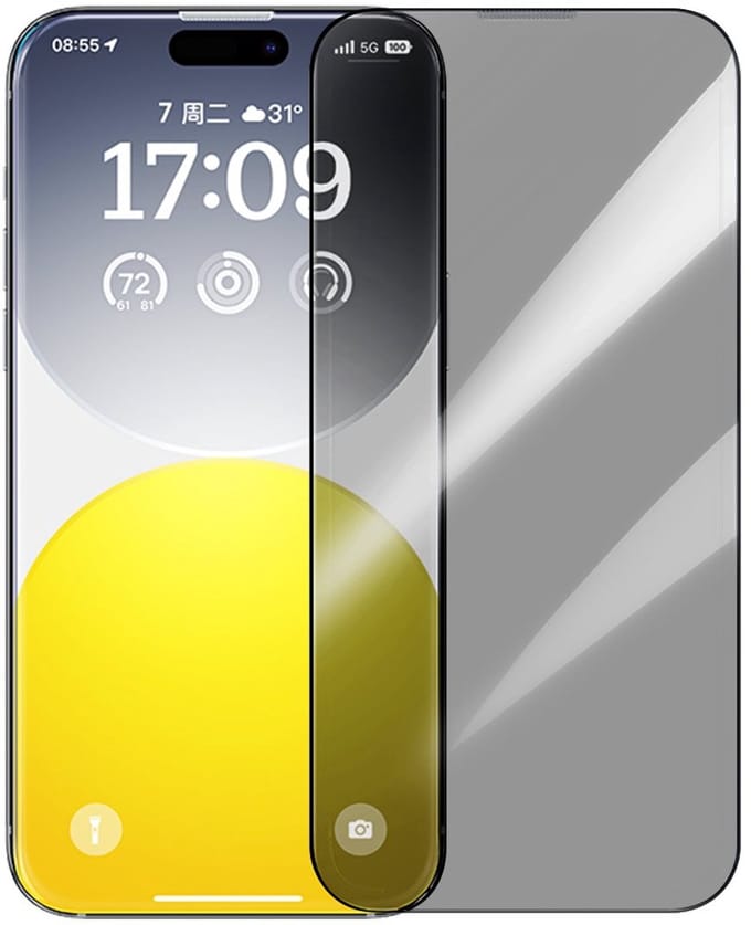 Solidenz Privacy Screenprotector - Geschikt voor Apple iPhone 13 Pro Max