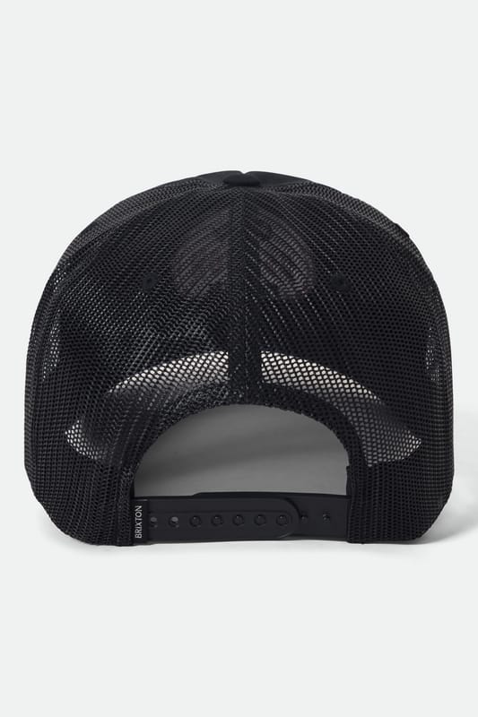 Brixton Cap - Henry MP Trucker Hat - voor Mannen - zwart
