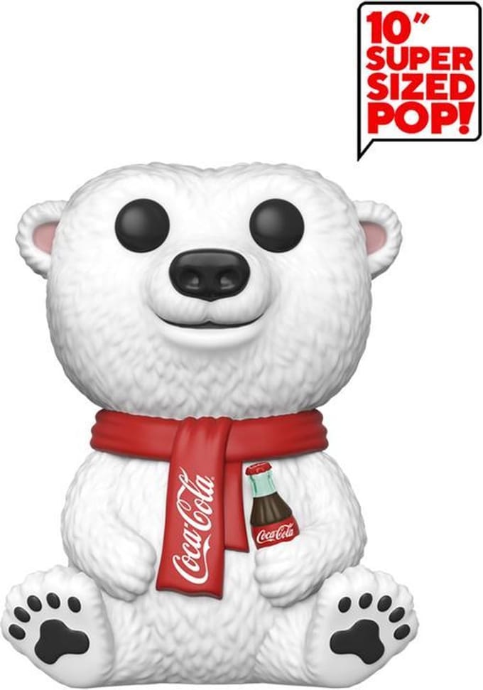 Funko Pop! AD Icons: Coca Cola Polar Bear #59 funko limited edition 10'' Inch