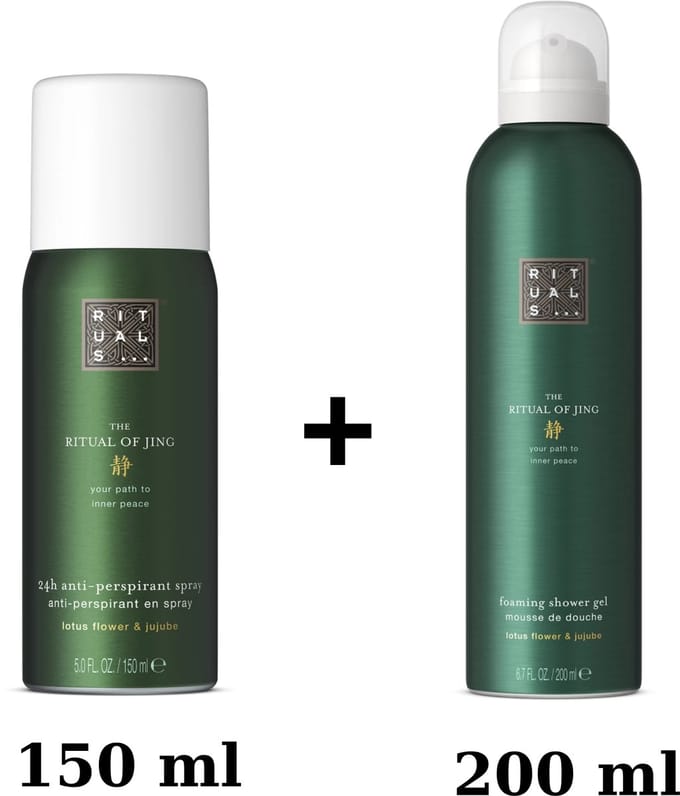 Rituals - Jing - Duo Set - Shower Gel 200 ml + Anti-Perspirant Spray 150 ml