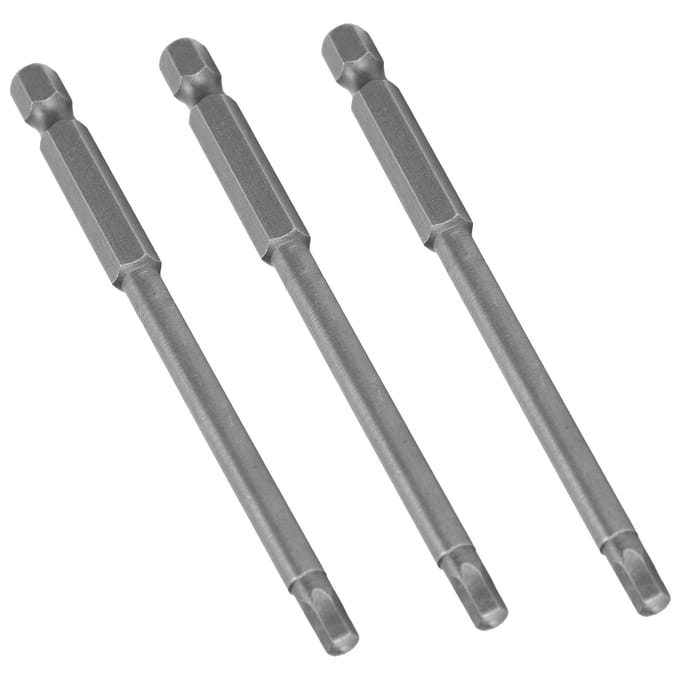 10 Pièces Embouts de Tournevis Magnétiques 4mm Acier Allié Embouts à Queue Hexagonale 1/4 Pouce Accessoire