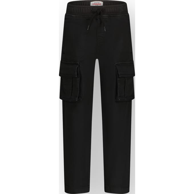 Vingino Boys Clive Jeans Deep Black Taglia: 2 | Pantaloni Outlet | kids | Nero