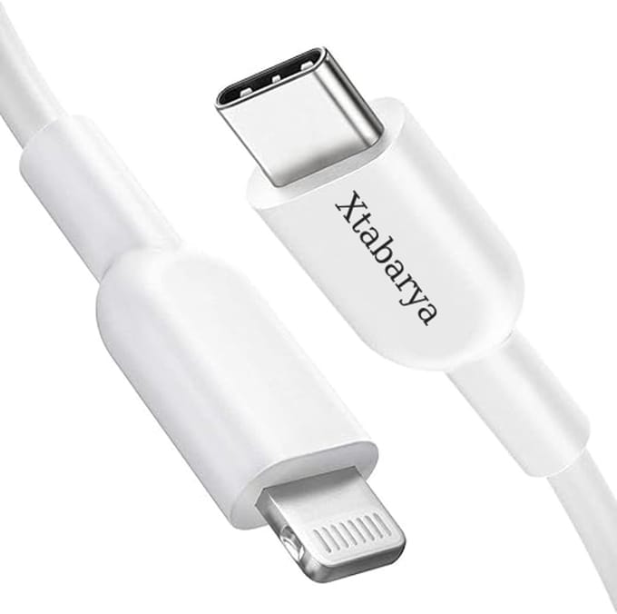 USB C naar Lightning kabel 2Meter - Wit | Geschikt voor iPhone oplader kabel