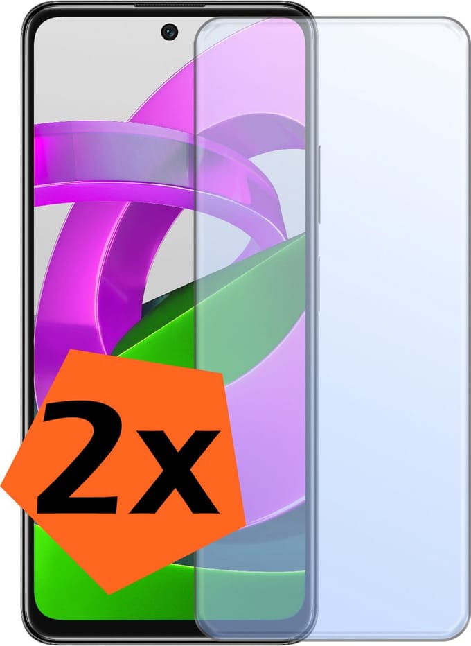 Screenprotector - 2 Stuks - Geschikt voor Xiaomi Poco M4 Pro 5G - Extra Sterk - Gehard Glas - Beschermglas - Tempered Glass - Screen Protector