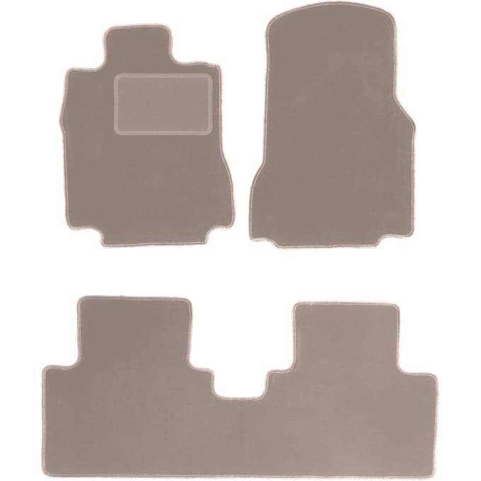 Beige velours matten voor: Mercedes A W168 hatchback (1997-2005)