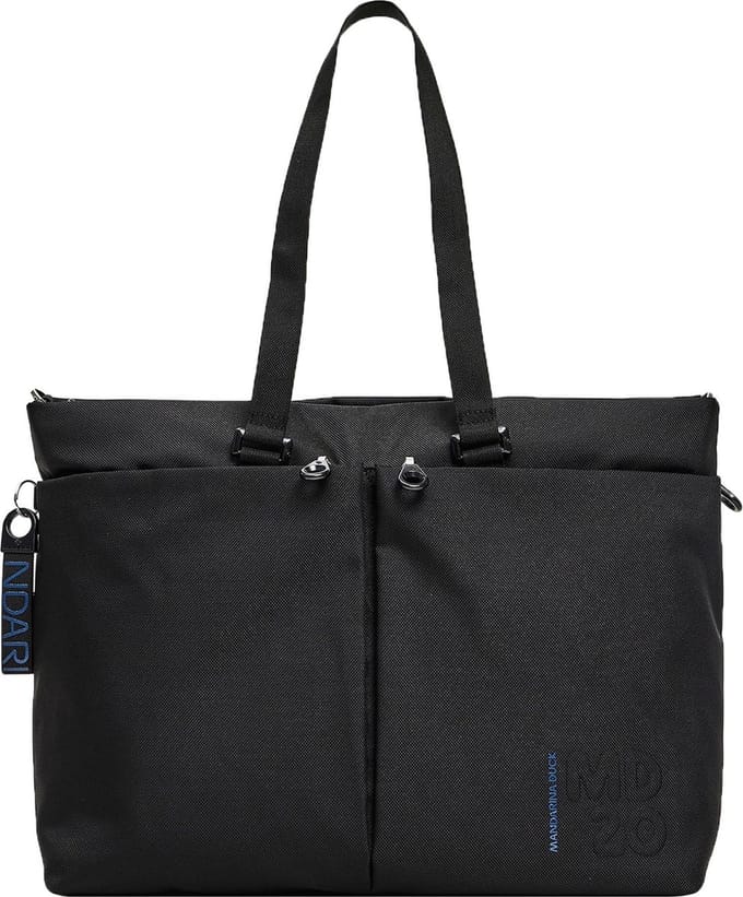 MANDARINA DUCK met laptopvak MD20 Shopper Black Zwart