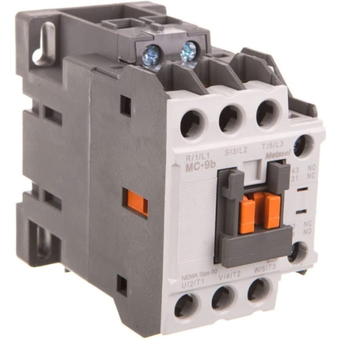 Schakelaar 9A 3P 4Kw 24V Ac 1Z1R Mc-9B 24Vac 1A1B