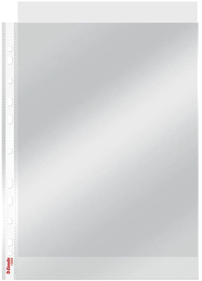 Esselte 56094, A4, Polypropyleen (PP), Transparant, Portret, 230 mm, 1 mm