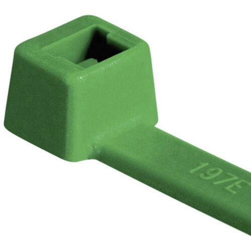 HellermannTyton 111-04801 T50R-PA66-GN Kabelbinder 200 mm 4.60 mm Groen 100 stuk(s)