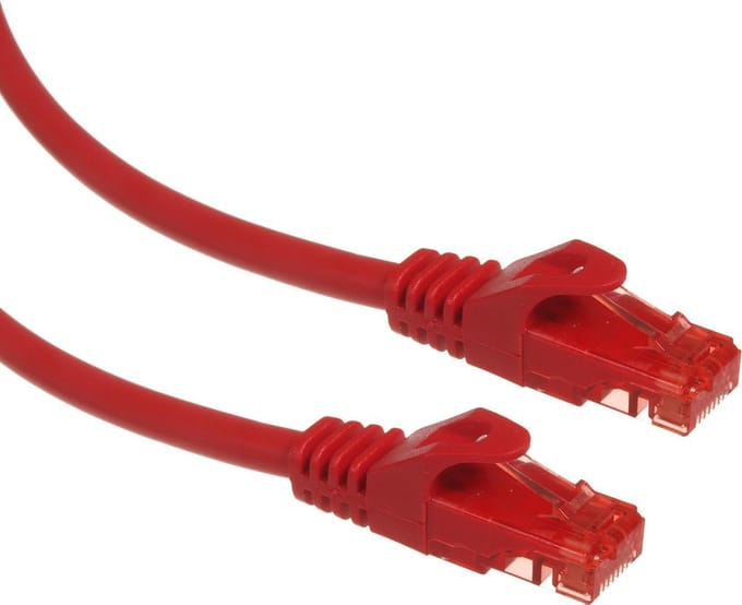 Lan pro netwerkkabel. ethernet RJ45 UTP CAT6 3m MCTV-303