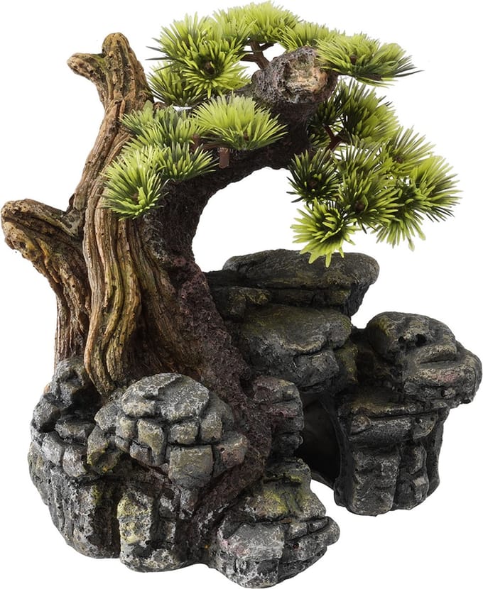 Aqua D'ella Bonsai - Aquariumdecoratie - 16.5 x 16.5 x 18 cm