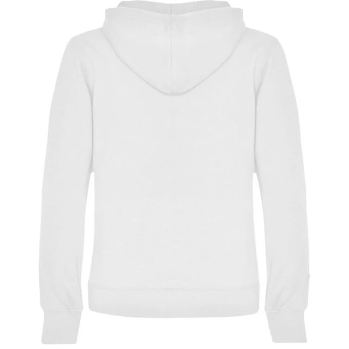 Roly Dames/Dames Urban Hooded Polycotton Sweatshirt (Wit)