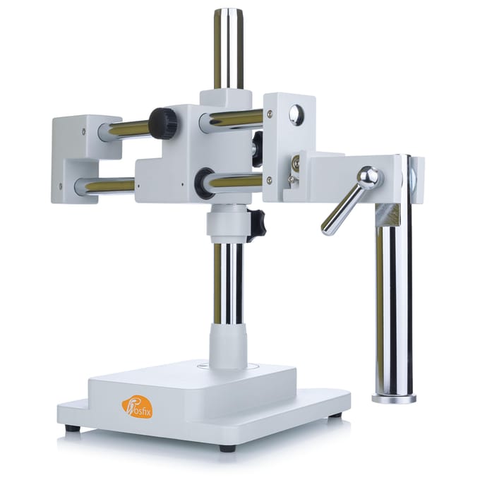 Rosfix Microscoop Standaard SDMS1 - Zwenkarm, Vert. Kolom 380 mm - Hor. Beweging 235 mm, Basis