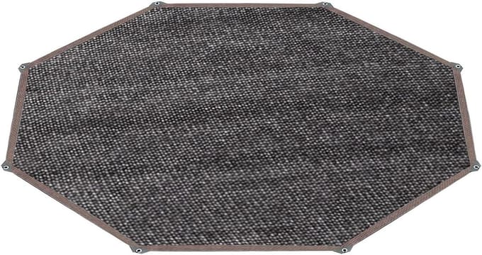 Trampoline Dak - Luifel Tent - Bescherming Tegen Zon - Waterdicht Scheurbestendig - 14FT - Zwart