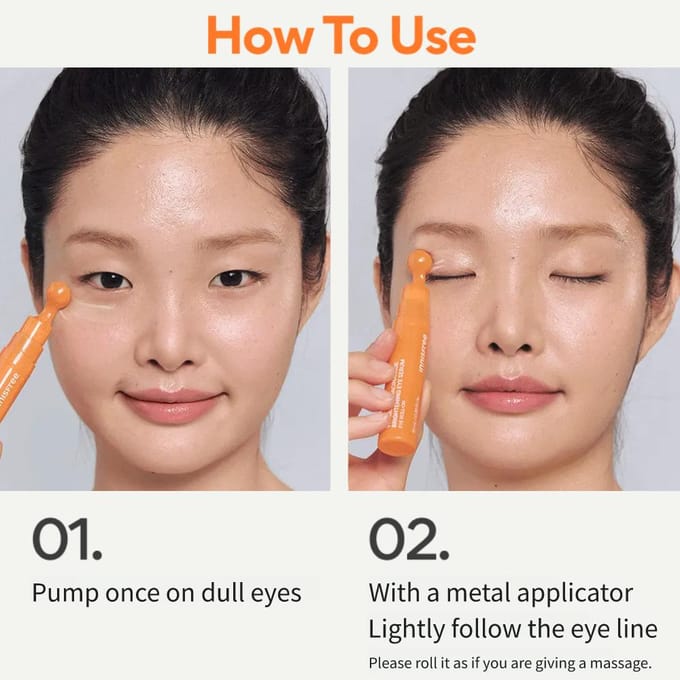 INNISFREE Vitamine C Niacinamide Verhelderend Oogserum Donkere Kringen Verzorging 10ml orange