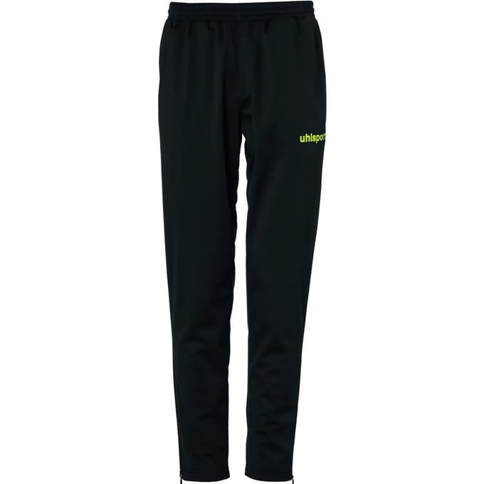 Uhlsport Score Trainingsbroek Kinderen - Zwart / Fluogeel | Maat: 140