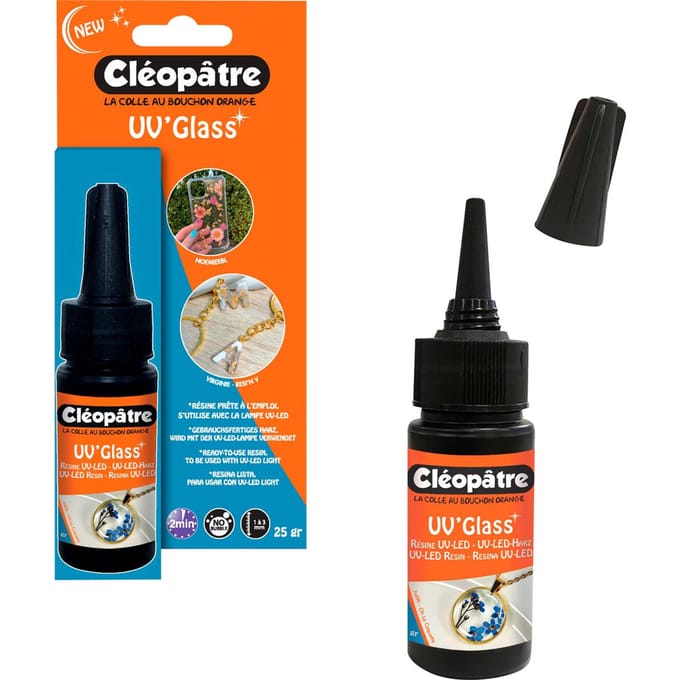 UV Giethars "Cléopâtre Resin UV'Glass" - 25 g