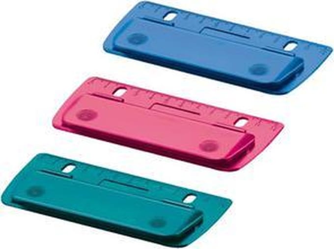 herlitz pocket punch Color-Blocking, perforatiecapaciteit: 2 vel
