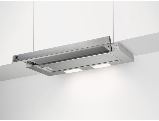Electrolux LFP226S Semi-inbouw (uittrekbaar) Grijs 330 m³/uur C