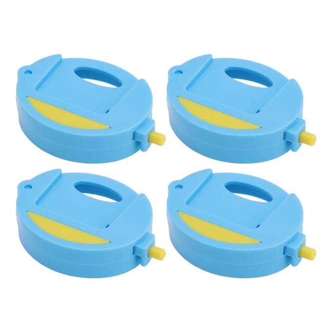 4 Stuks Sluitclips voor Zakken Ruimtebesparend Veilig Draagbaar Multifunctioneel Snack Sluitclips voor blue