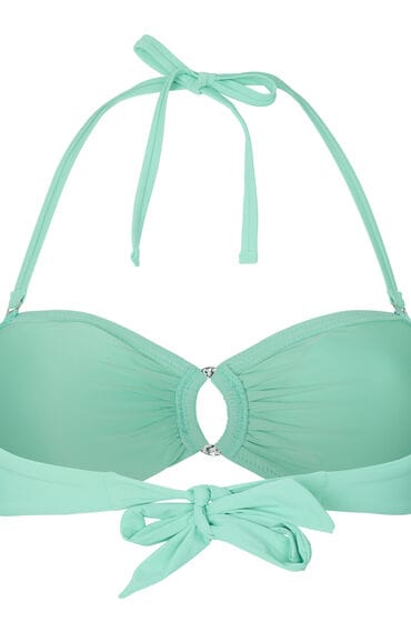Hunkemöller Luxe Bandeau Bikinitop Groen