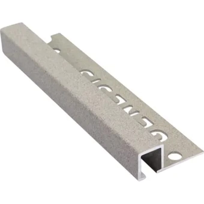 Genesis Hoekprofiel - Aluminium Grijs - 12x12mm 2,7m