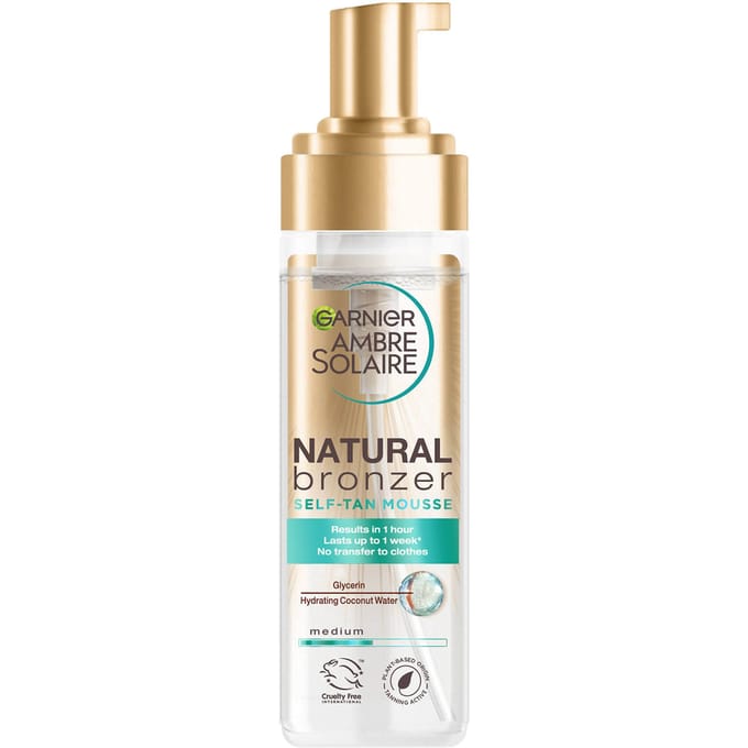 Garnier Ambre Self Tan Mousse and After Sun Tan Maintainer Bundle