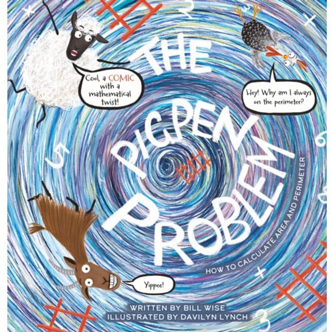 Hilariously Simple Math. The Pigpen Problem. How To Calculate Area And Perimeter - Bill Wise