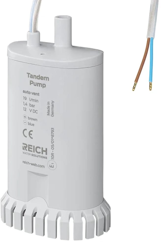 ProPlus Dompelpomp Twin - 12V - 19L p/min - Max. 1.4 Bar