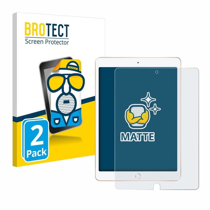 BROTECT - Screenprotector voor Apple iPad 10.2" WiFi 2020 (8. Gen.) - Folie Beschermfolie matte 2 Stuks