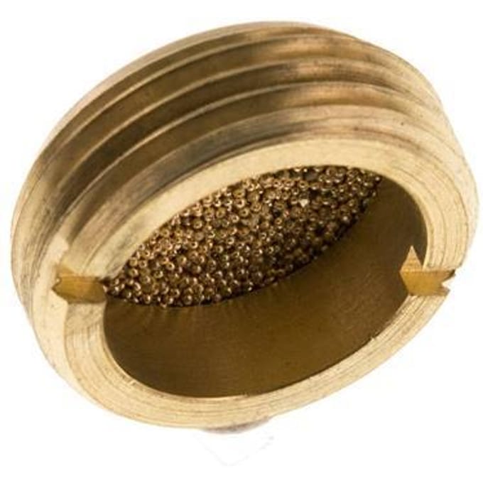 G3/4'' Gesinterd Brons Compact Zinkend Pneumatische Geluiddemper