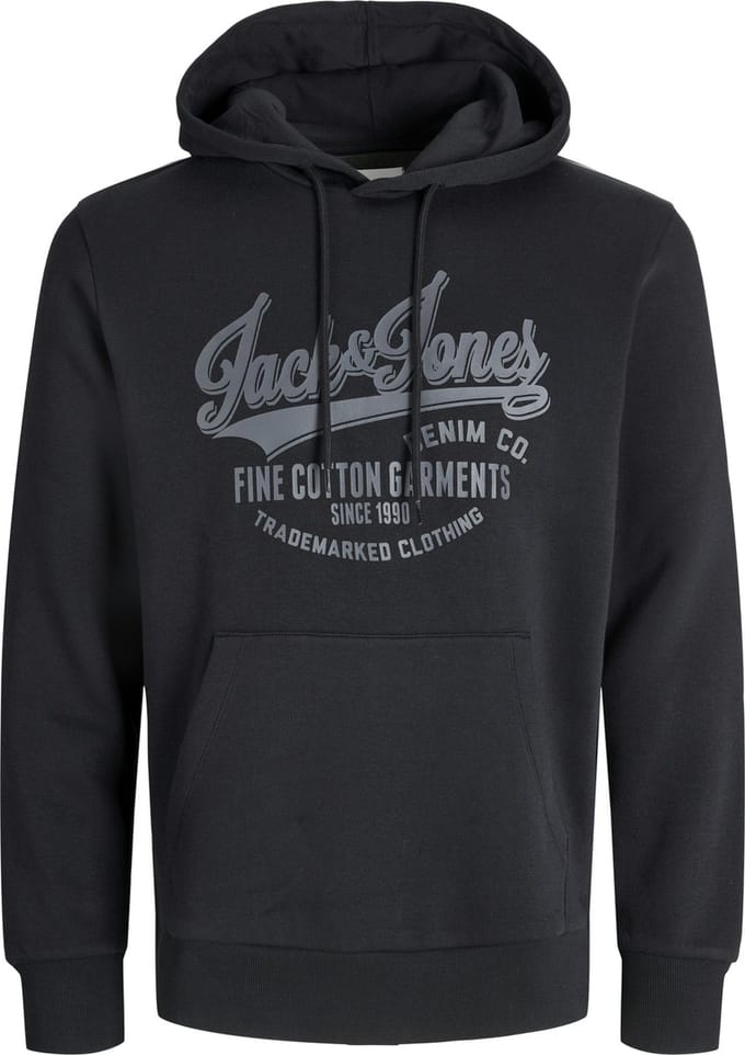 JACK&JONES - JJEADRIAN LOGO SWEAT HOOD SMU - Heren - Sweaters
