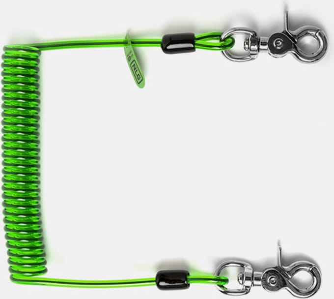 Never Let Go - Extended Coil Tool Lanyard