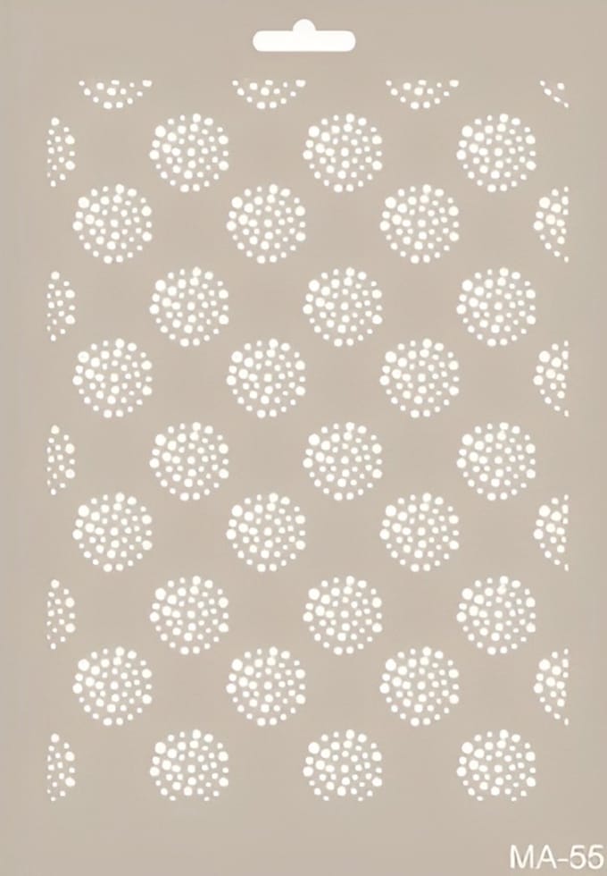 Cadence Mixed Media Stencil MA55 21x29 cm