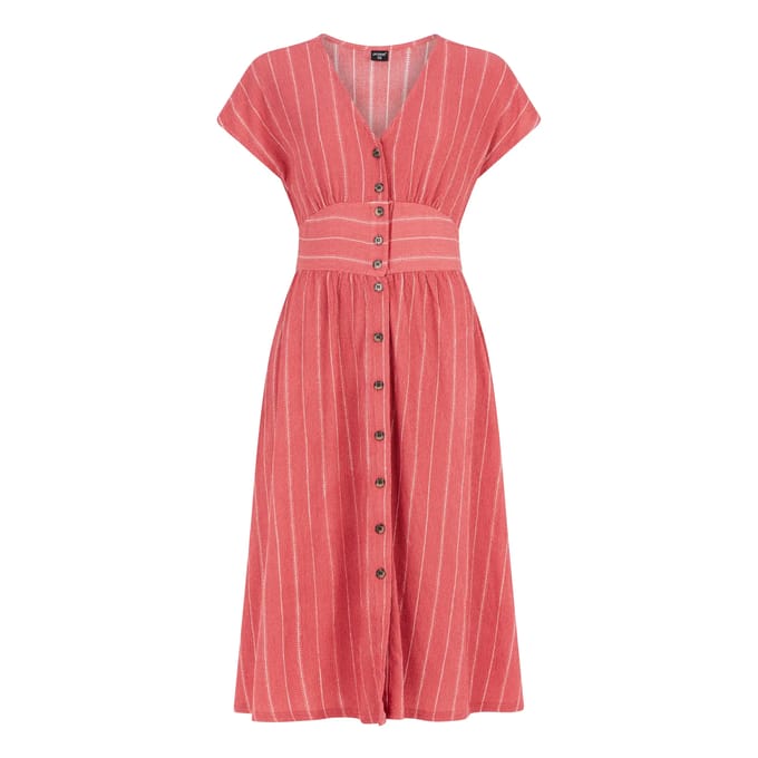 Protest Prtgilly – Blousejurk Dames – Knoopsluiting – Kuitlengte