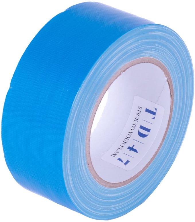 TD47 Gaffa Tape 50mm x 25m Lichtblauw