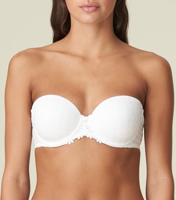 Marie Jo Avero Strapless Bh 0100413 Wit - maat EU 75B / FR 90B