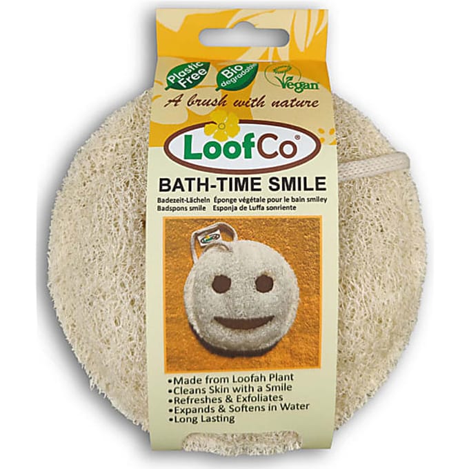 Loofco Douche en bad spons smiley biologisch